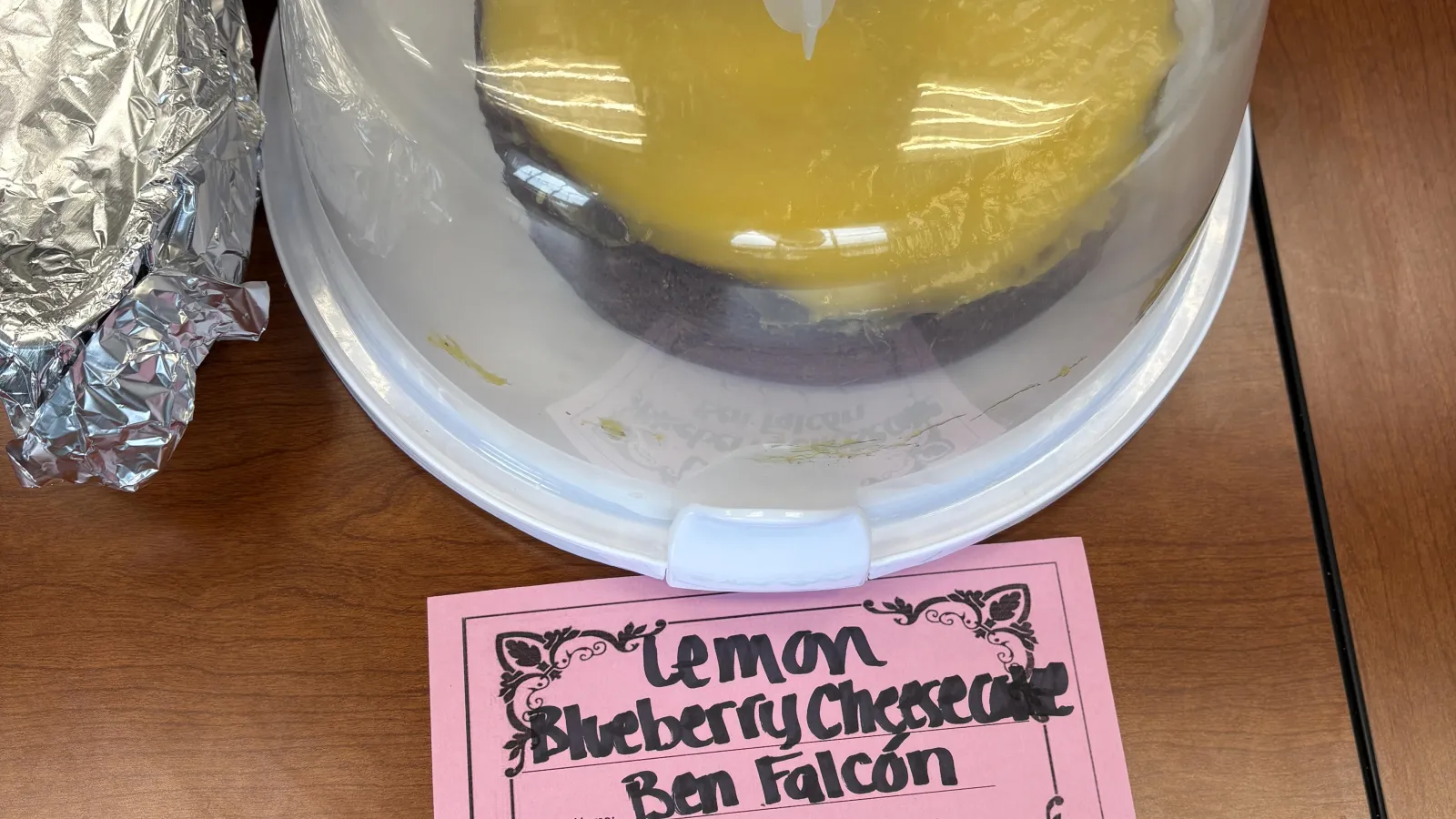 Lemon Blueberry Cheesecake