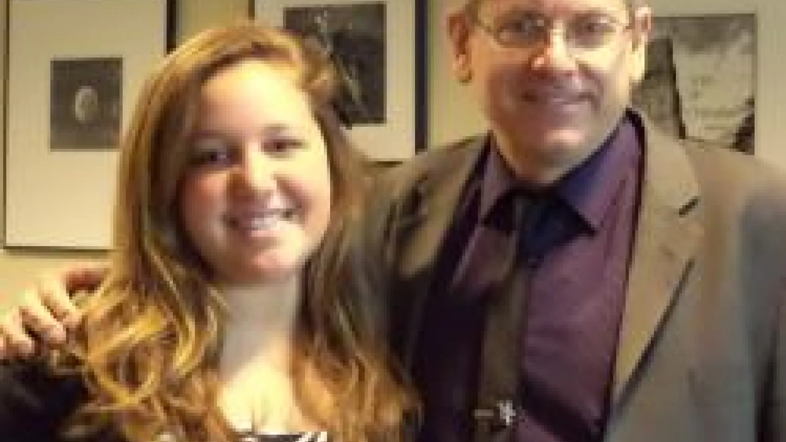 Andrea Flaute and Charlie Angus